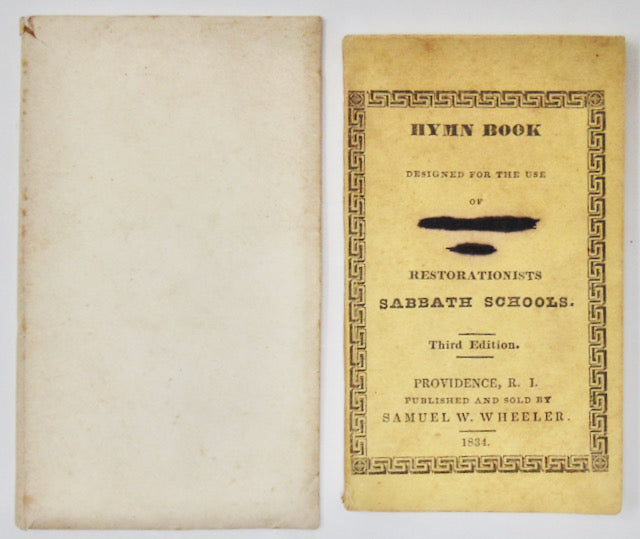 A. Merril Smoak, Jr., Miscellaneous Hymnals & Tunebooks, &c.