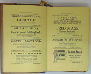 Empire Directory Co.'s Binghamton City Directory 1909 [also Lestershire and Endicott]