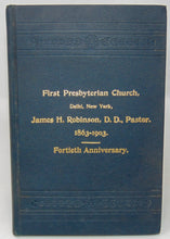 Load image into Gallery viewer, 1903 First Presbyterian Church, Delhi, New York Anniversary Service