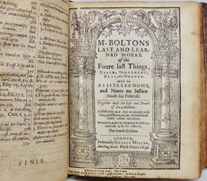 Bolton, Robert. The Workes of the reverend Robert Bolton 1638-40