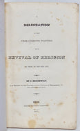 Brockway. Criticisms of Beman & Finney during a Revival in Troy in 1826 and 1827