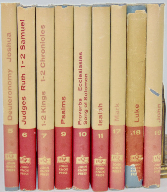9 volumes of The Layman's Bible Commentary (hardcover)