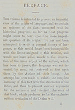 Load image into Gallery viewer, The Bible Shows the Origin and Progress of Language (c. 1848)