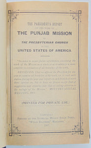 1907-1913 Reports of the Punjab Mission of the Presbyterian Church in the United States of America
