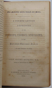 Hopkins, John Henry. The Novelties Which Disturb Our Peace (1844)