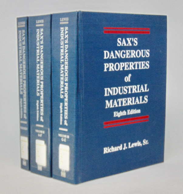 Sax's Dangerous Properties of Industrial Materials (3 volume set