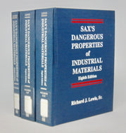 Sax's Dangerous Properties of Industrial Materials (3 volume set)