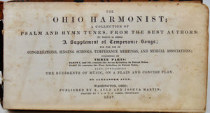 Auld, Alexander. The Ohio Harmonist (1846)