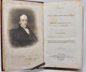 Jackson. Memoirs of the Life and Writings of the Rev. Richard Watson (1836)