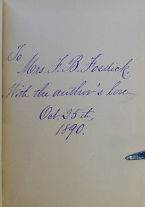 Bates, Charlotte Fiske. Risk, and other poems [signed].