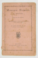 Brown. Marjorie Fleming: A Sketch, being the Paper entitled 