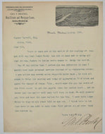 1901 Missoula, MT Eviction Notice, mentions Judge Frank Hargrave Woody