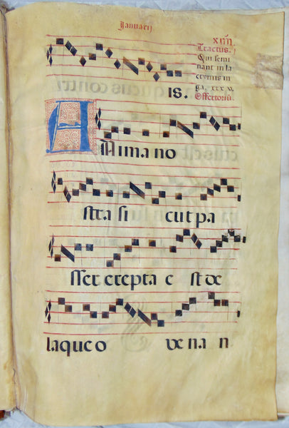 Leaves 1-25: Cantoral de Missas