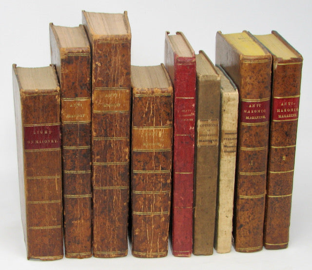 Anti-Masonic Collection for Sale: 60 items collected by Epaphras Hoyt