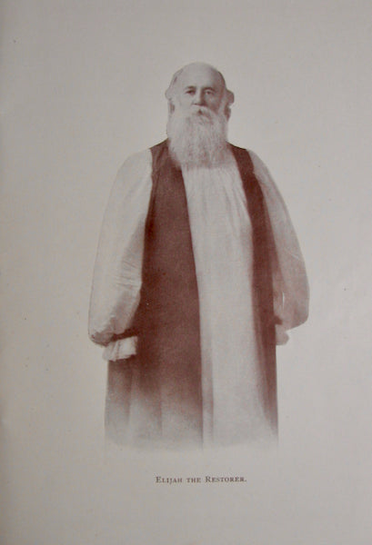 Program for John Alexander Dowie's 1903 Meetings in New York City