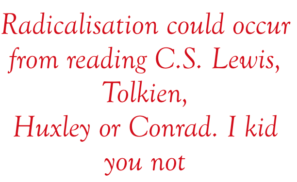 You might be an enemy of the state if you've read these books...