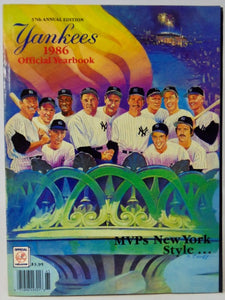 Yankees 1986 Yearbook: 37th Annual Edition