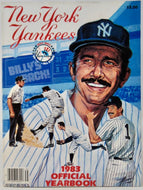 1983 New York Yankees Yearbook (Billy Martin cover)