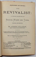 Load image into Gallery viewer, Hillman, Joseph. The Revivalist: A Choice Collection of Revival Hymns and Tunes