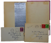 Lorenz, Lincoln. The Life of Sidney Lanier [signed with ALS & Christmas card]
