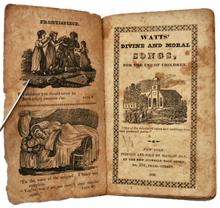 Load image into Gallery viewer, Watts, Isaac; Day, Mahlon [printer] Watts&#39; Divine and Moral Songs, for the Use of Children