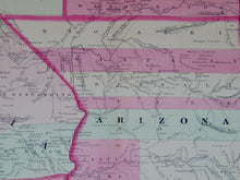 Load image into Gallery viewer, [MAP] Johnson&#39;s California, with Territories of Utah, Nevada, Colorado, New Mexico, and Arizona