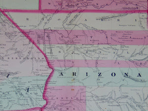 [MAP] Johnson's California, with Territories of Utah, Nevada, Colorado, New Mexico, and Arizona