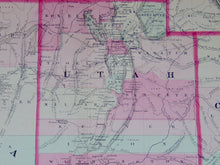 Load image into Gallery viewer, [MAP] Johnson&#39;s California, with Territories of Utah, Nevada, Colorado, New Mexico, and Arizona