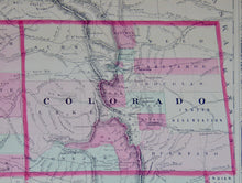 Load image into Gallery viewer, [MAP] Johnson&#39;s California, with Territories of Utah, Nevada, Colorado, New Mexico, and Arizona