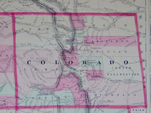 [MAP] Johnson's California, with Territories of Utah, Nevada, Colorado, New Mexico, and Arizona