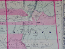Load image into Gallery viewer, [MAP] Johnson&#39;s California, with Territories of Utah, Nevada, Colorado, New Mexico, and Arizona