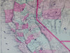 [MAP] Johnson's California, with Territories of Utah, Nevada, Colorado, New Mexico, and Arizona