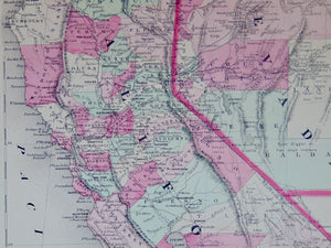 [MAP] Johnson's California, with Territories of Utah, Nevada, Colorado, New Mexico, and Arizona