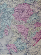 Load image into Gallery viewer, [MAP] Johnson&#39;s Ireland and Johnson&#39;s Scotland (c. 1861)