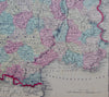 [MAP] Johnson's France [with] Johnson's Holland and Belgium (c. 1861)