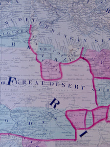 [MAP] Johnson's Africa (c. 1861)