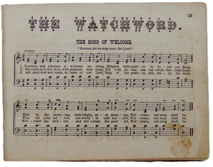 The Watchword: A Collection of Sunday-School Music (1871)