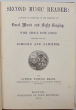 Load image into Gallery viewer, Second and Third National Music Readers (1872)