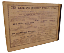 Load image into Gallery viewer, Woodbury &amp; Hastings.  The Chorus Glee Book 1850 oblong