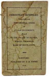1814 Christian Teaching Discovered on the Isle of Patmos, Supposedly Ancient