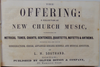Southard, L. H. The Offering: A Collection of New Church Music