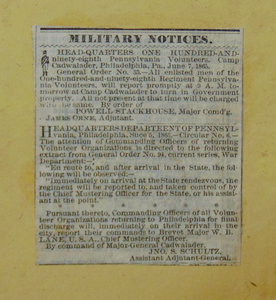 History of the Abington Baptist Association, from 1807 to 1857, NE Pennsylvania