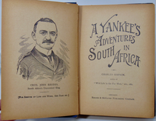 Load image into Gallery viewer, Simpson. A Yankee&#39;s Adventures in South Africa (1897)
