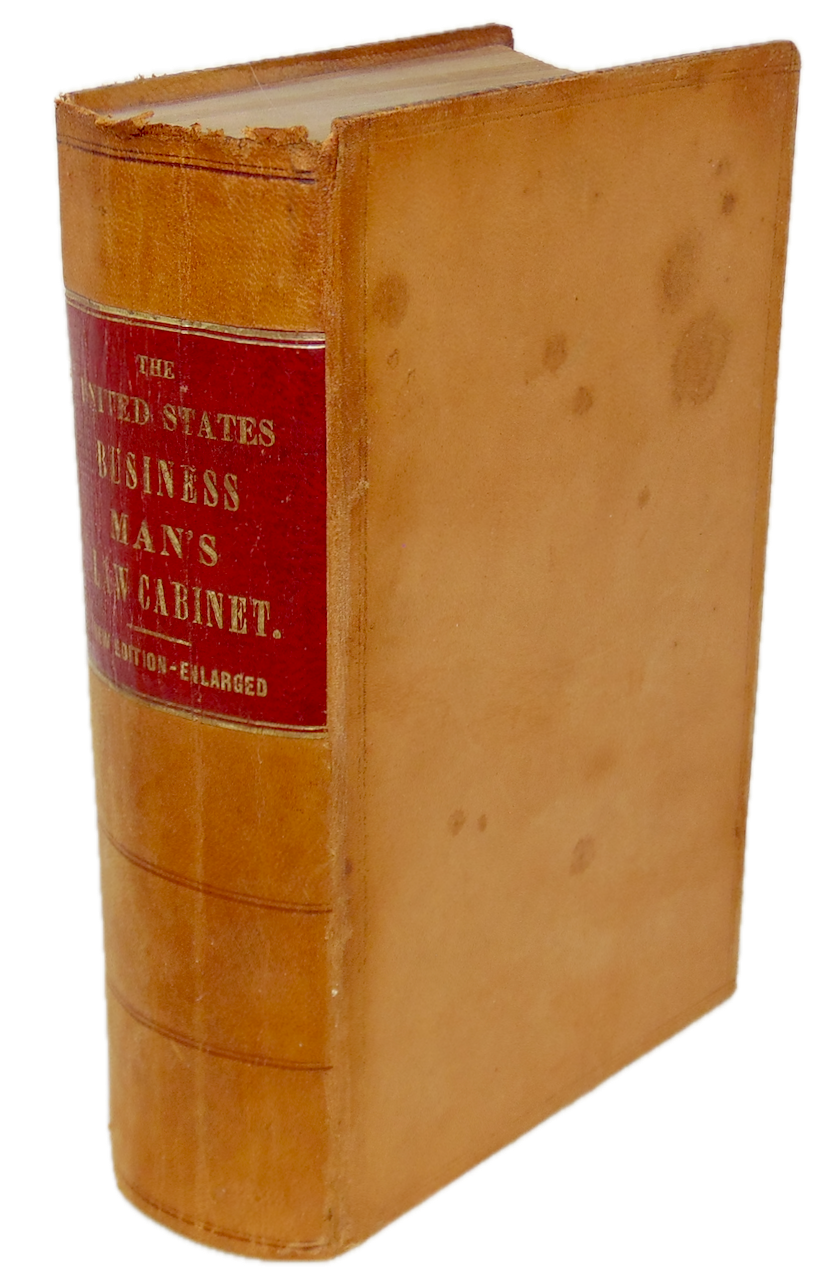 The United States Business Man's Law Cabinet , 7 books bound together (1868)
