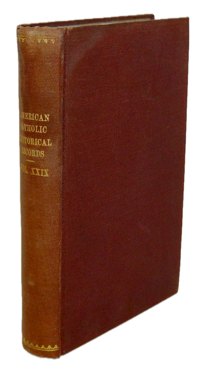 Records of the American Catholic Historical Society of Philadelphia for 1917