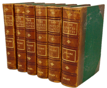 Load image into Gallery viewer, History of the United States of America, in Six Volumes, fully illustrated