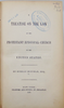 A Treatise on the Law of the Protestant Episcopal Church in United States 1850