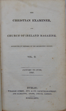 Load image into Gallery viewer, The Christian Examiner, and Church of Ireland Magazine (1826)