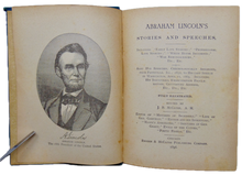 Load image into Gallery viewer, Abraham Lincoln&#39;s Stores and Speeches (1896)