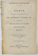 The Ministry Strong in the Grace of Christ 1845 Ordination, Richard S. Storrs